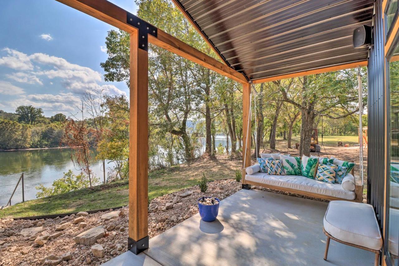 Modern Norfork House With Patio On White River! Exterior photo